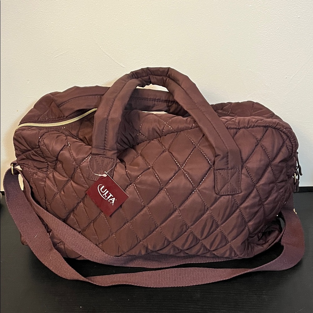 ULTA Quilted Duffel Bag